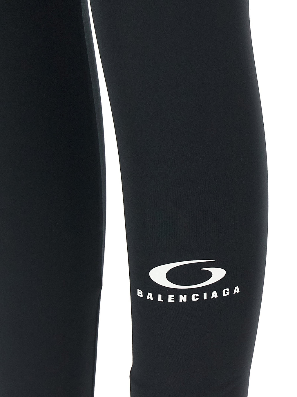 Balenciaga Black Polyester Leggings