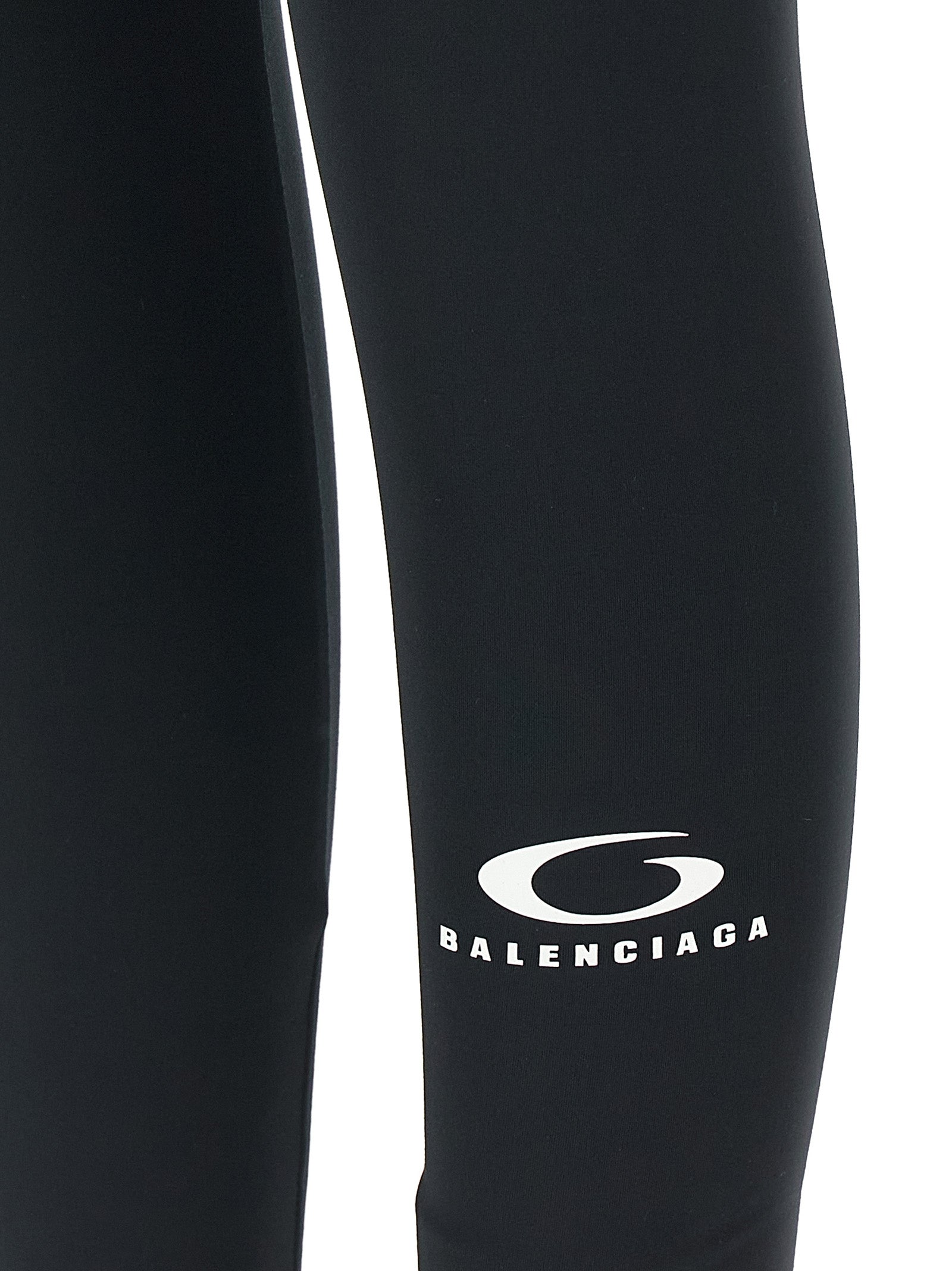 Balenciaga Black Polyester Leggings