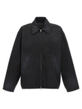 Balenciaga Black Cotton Full-Length Jacket