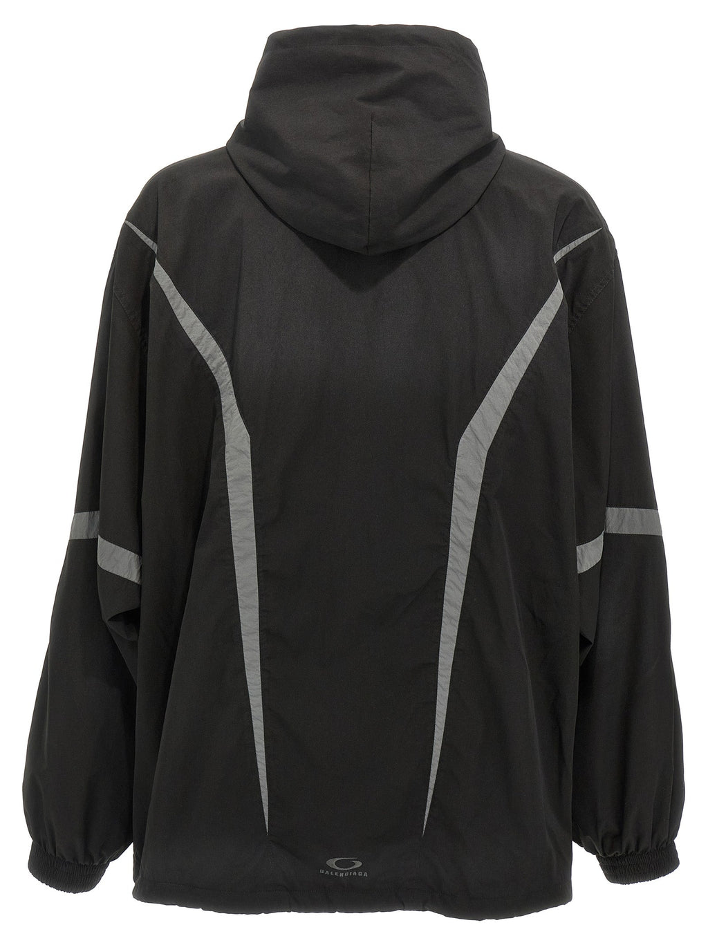 Balenciaga Black Polyester Shell Jacket