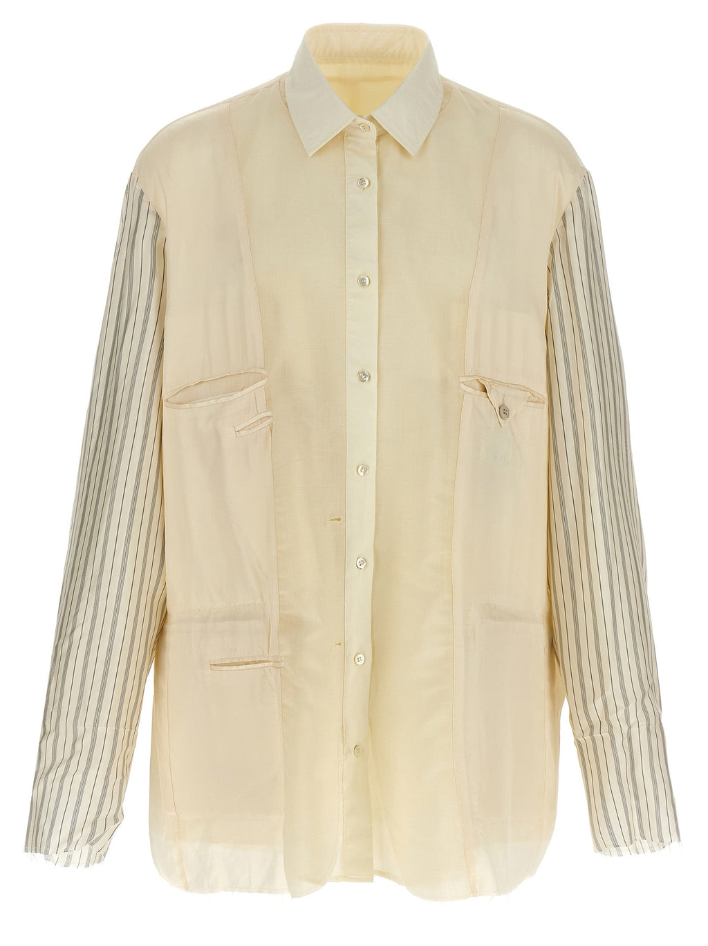 Maison Margiela Beige Mohair Blouse