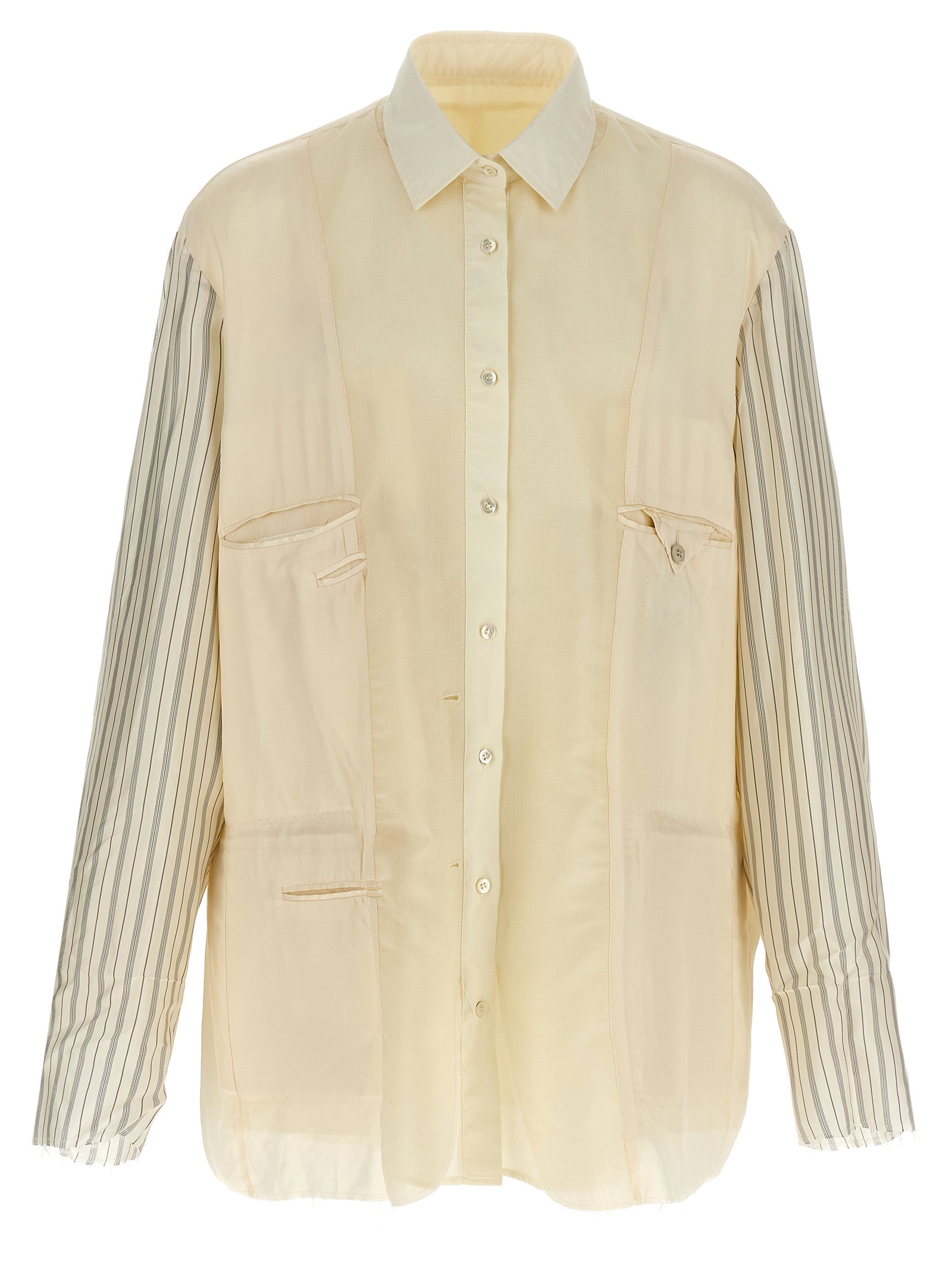 Maison Margiela Beige Mohair Blouse