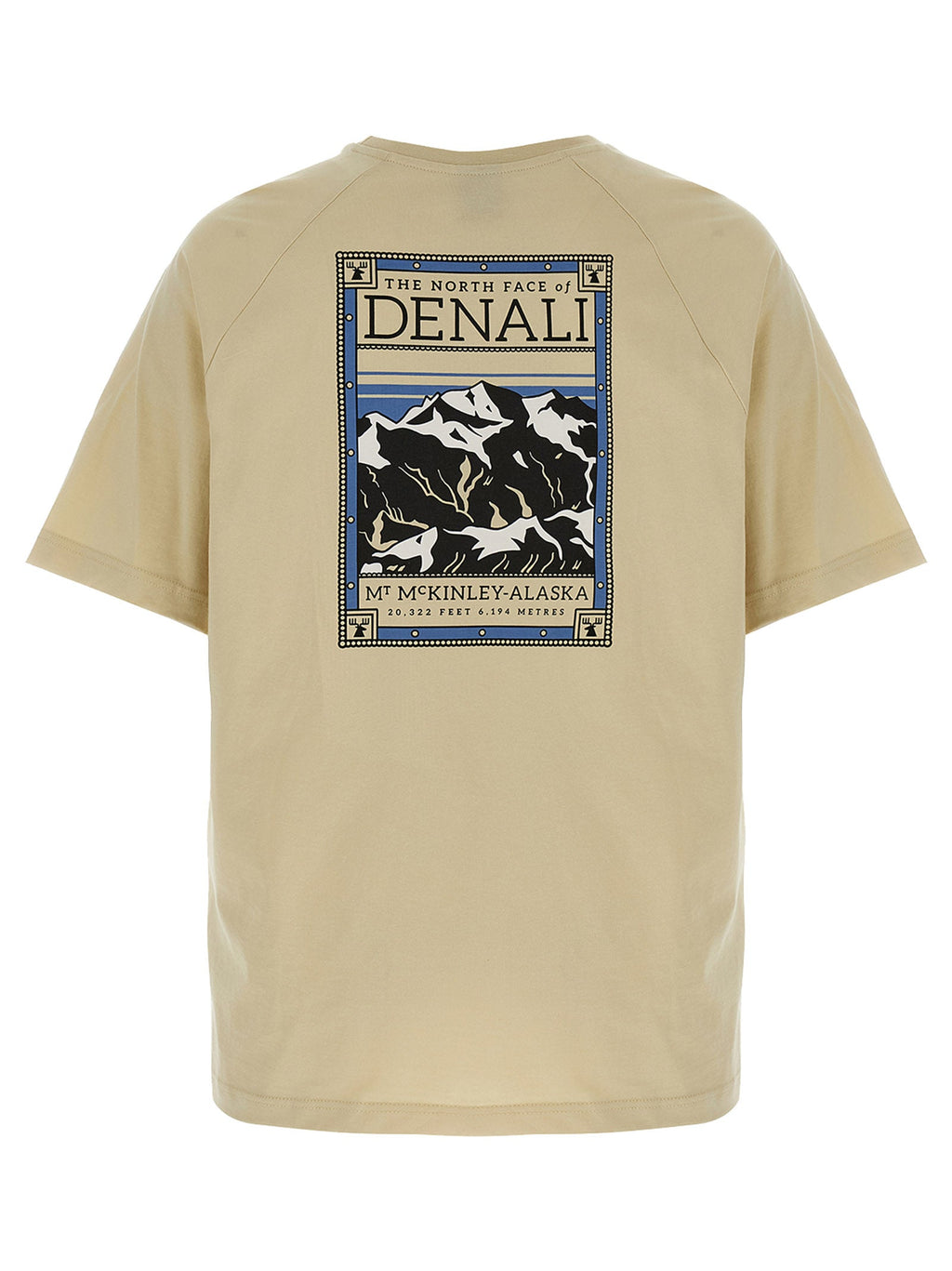 The North Face Beige Cotton T-Shirt