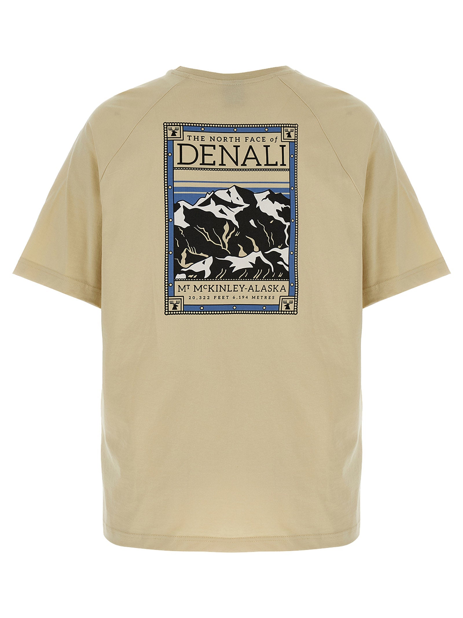 The North Face Beige Cotton T-Shirt