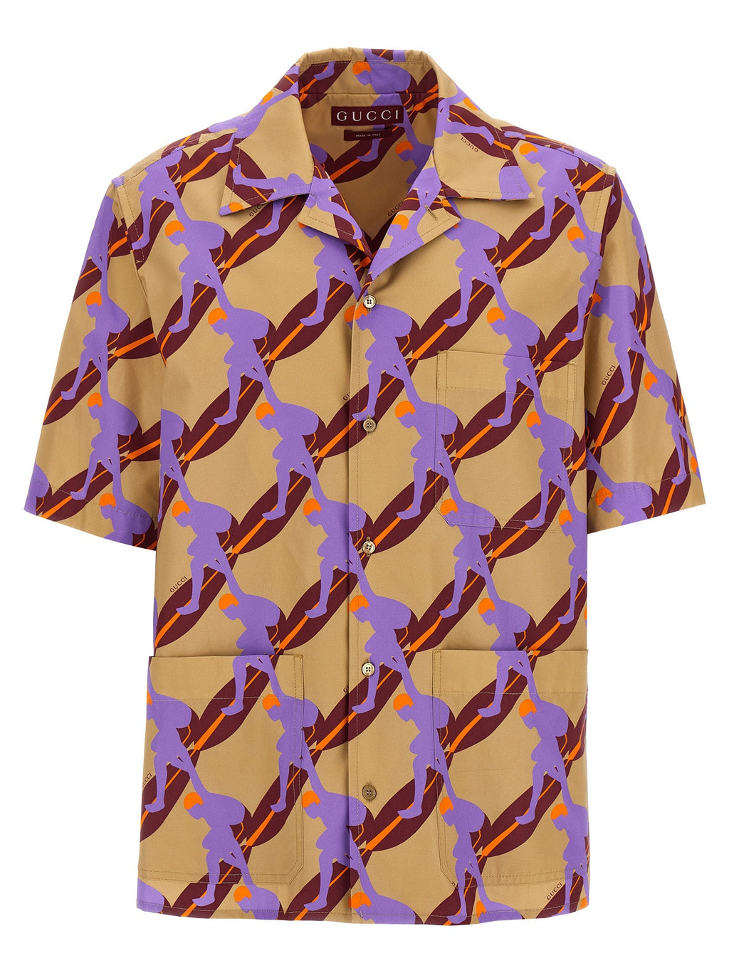 Gucci Multicolor Cotton Blouse