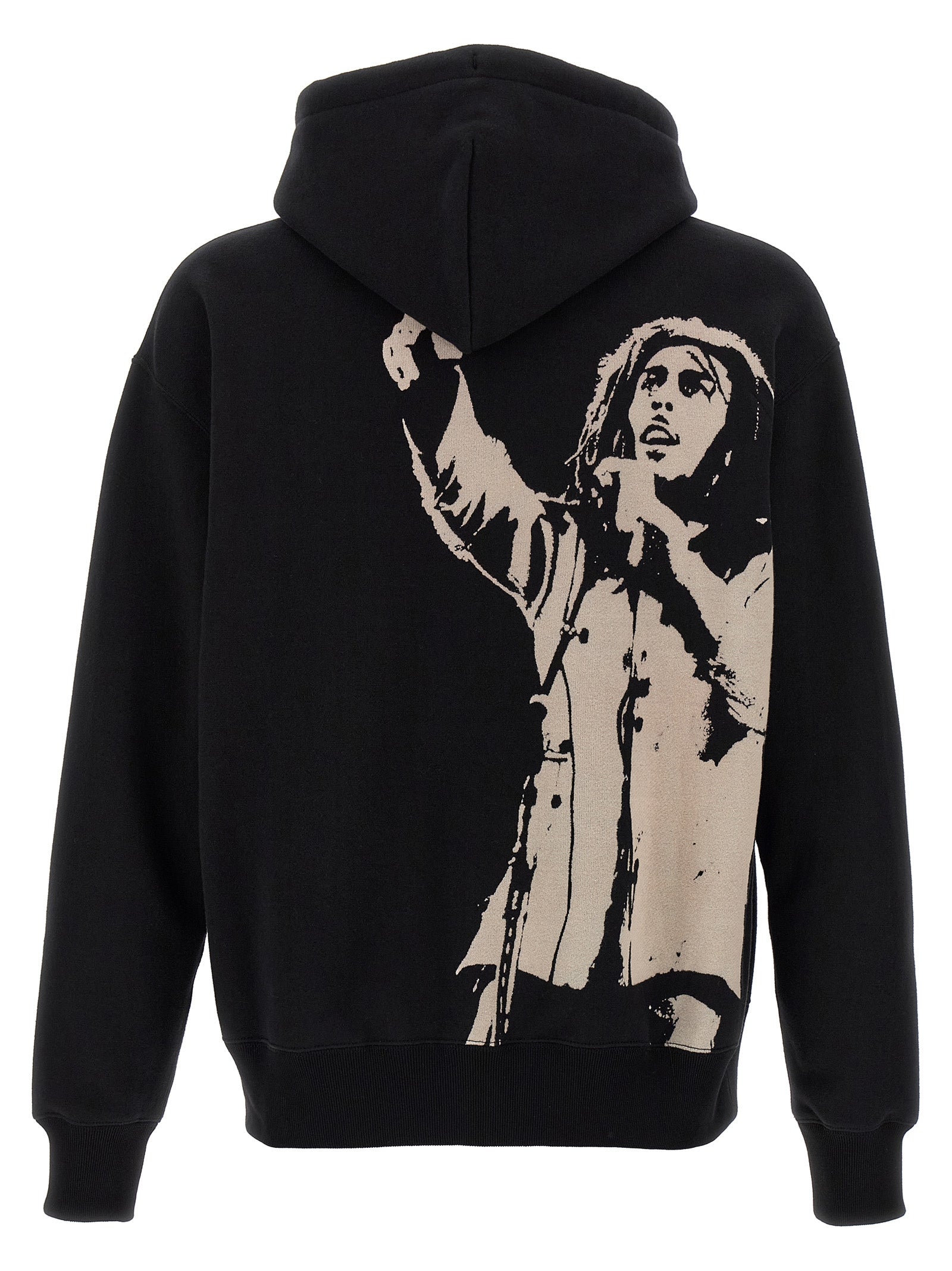 Junya Watanabe Black Cotton Sweatshirt