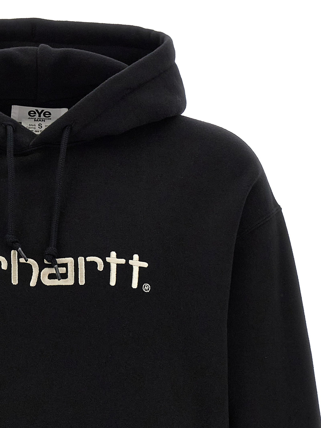 Junya Watanabe Black Cotton Sweatshirt