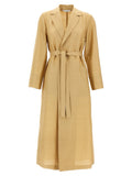Max Mara Beige Fluorofiber Coat