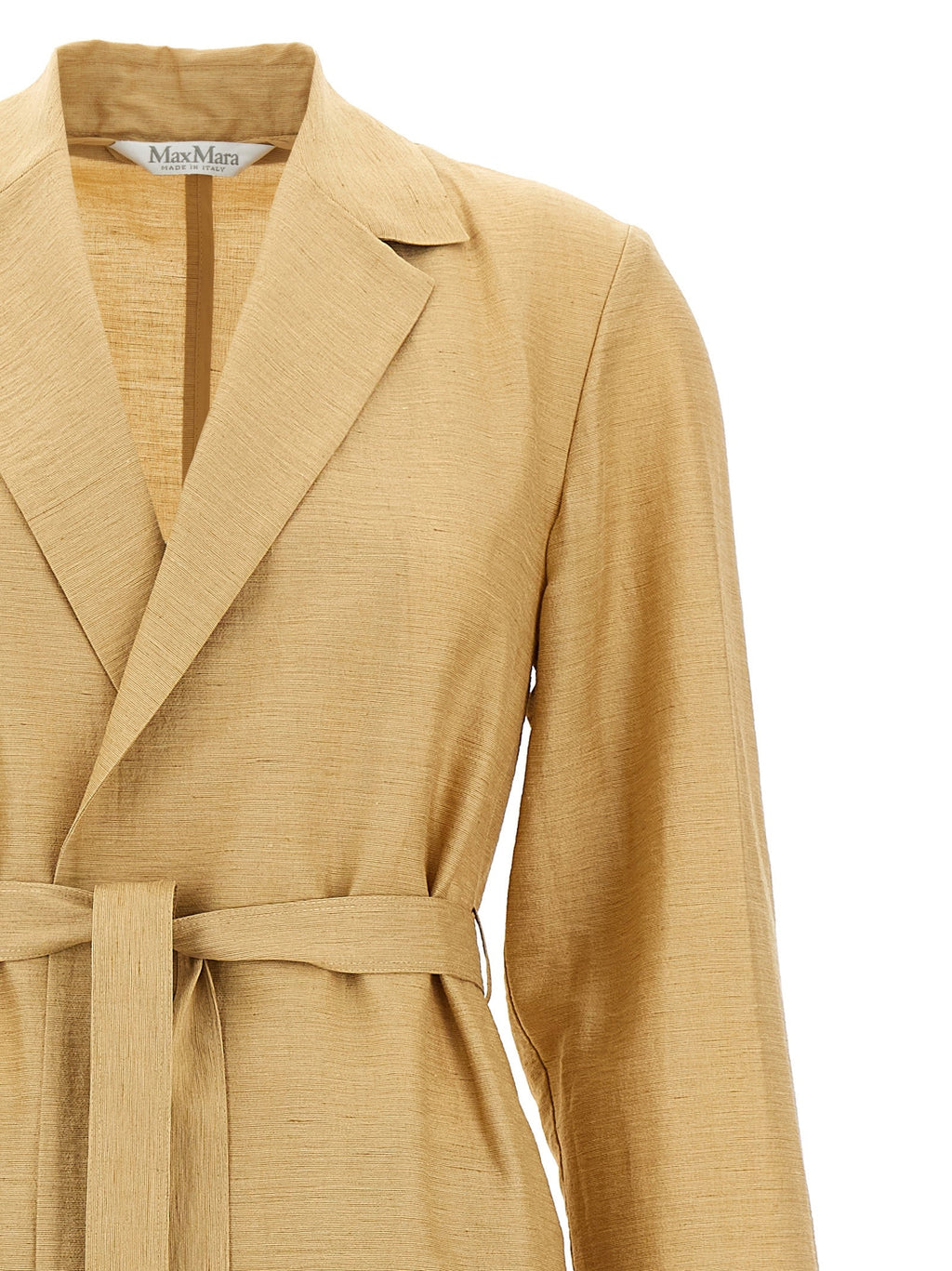 Max Mara Beige Fluorofiber Coat