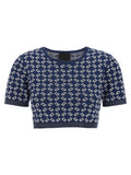 Givenchy Blue Viscose T-Shirt