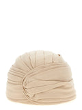 Valentino Garavani Beige Virgin Wool Hat