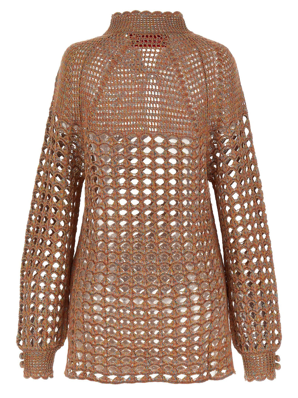 Valentino Garavani Multicolor Linen Cardigan