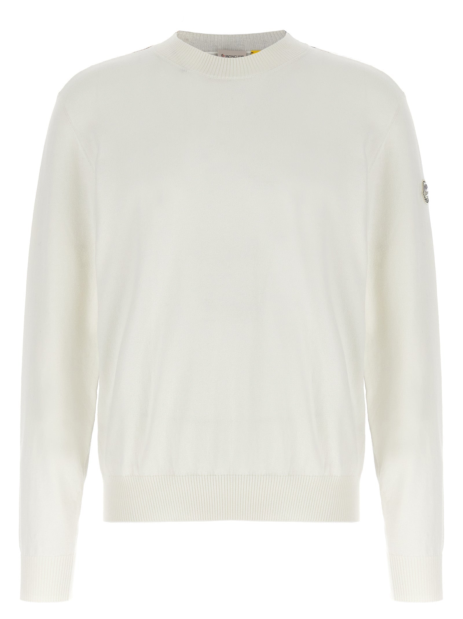 MONCLER GENIUS White Cotton Cardigan