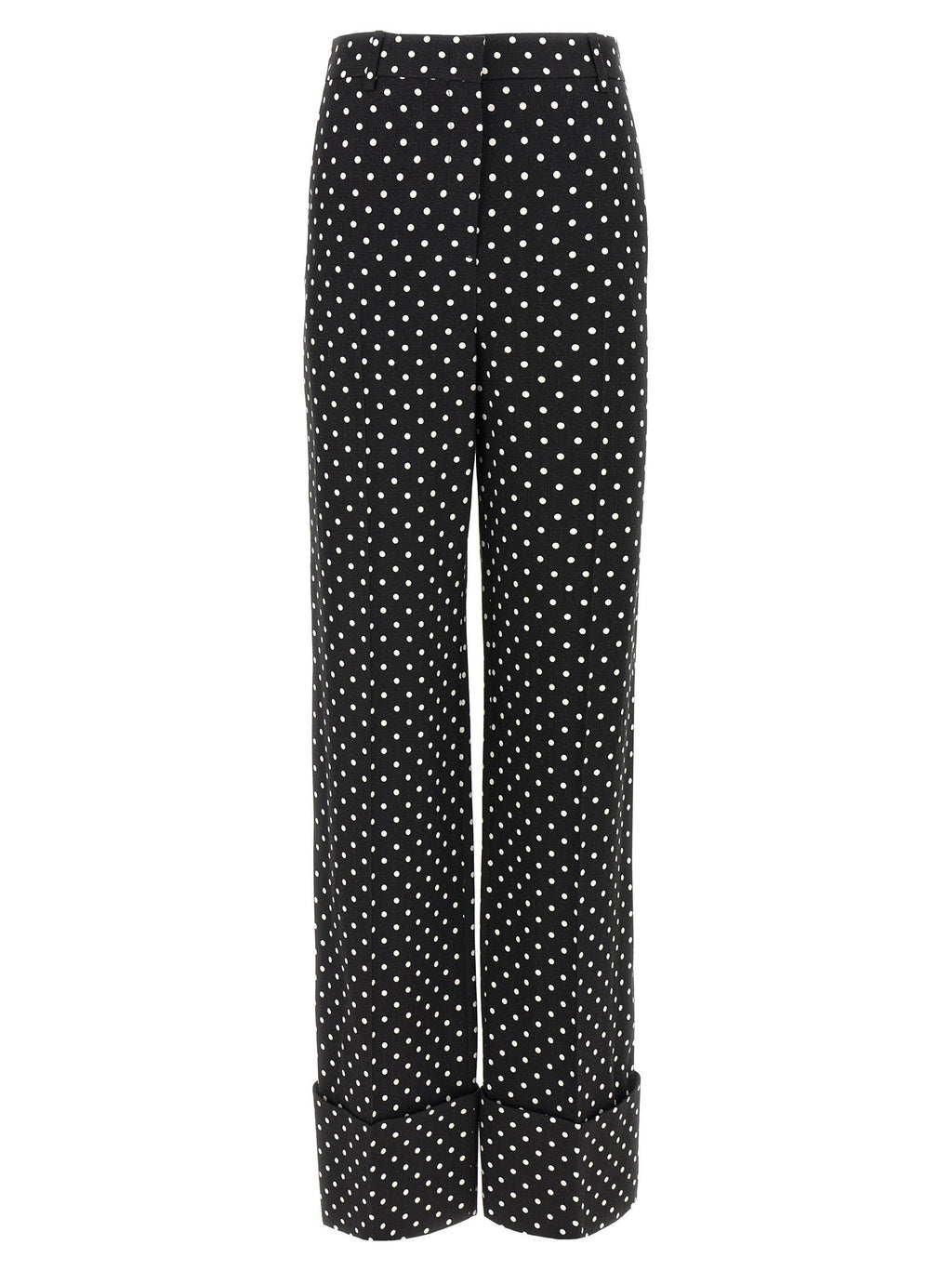 Valentino Garavani Bicolor Viscose Casual Pants
