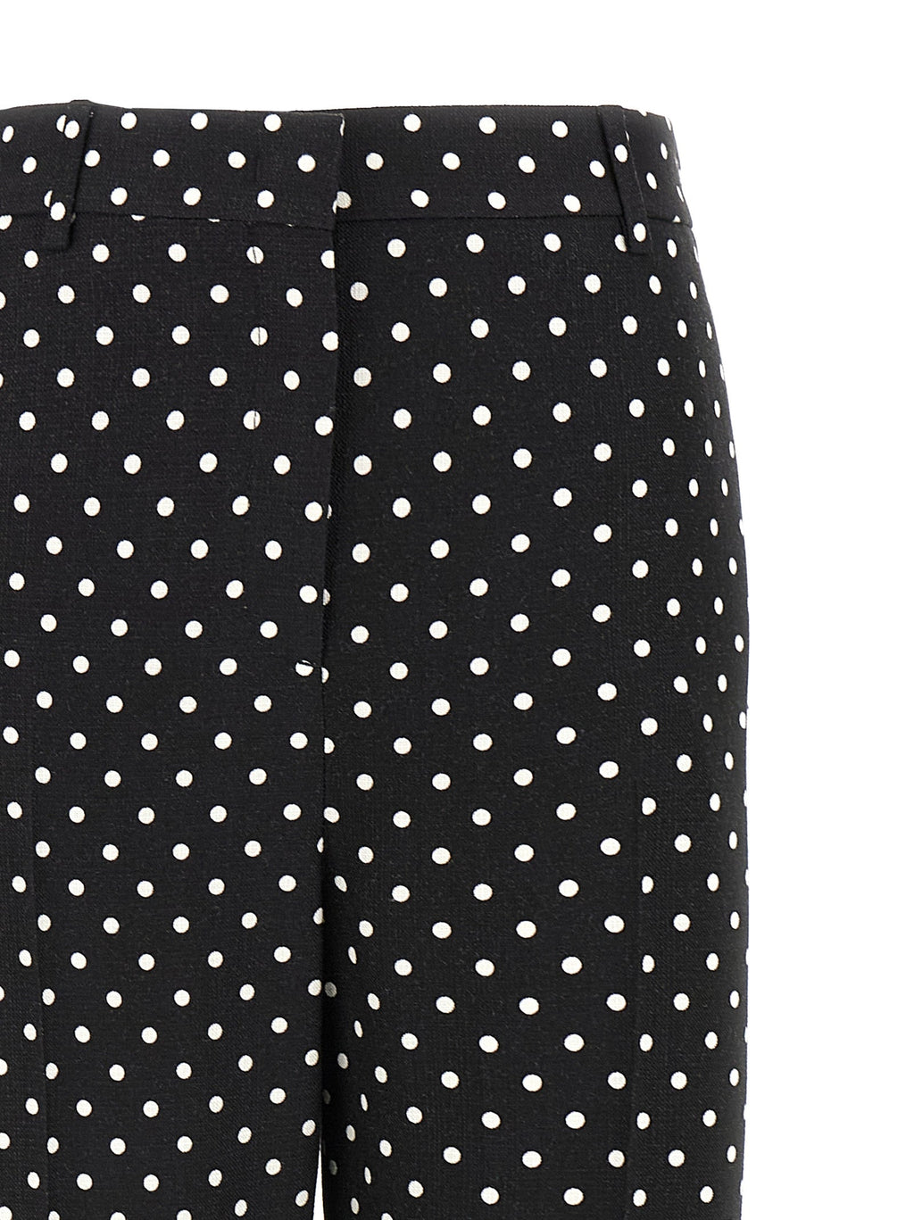 Valentino Garavani Bicolor Viscose Casual Pants