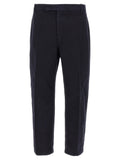 Thom Browne Blue Cotton Casual Pants