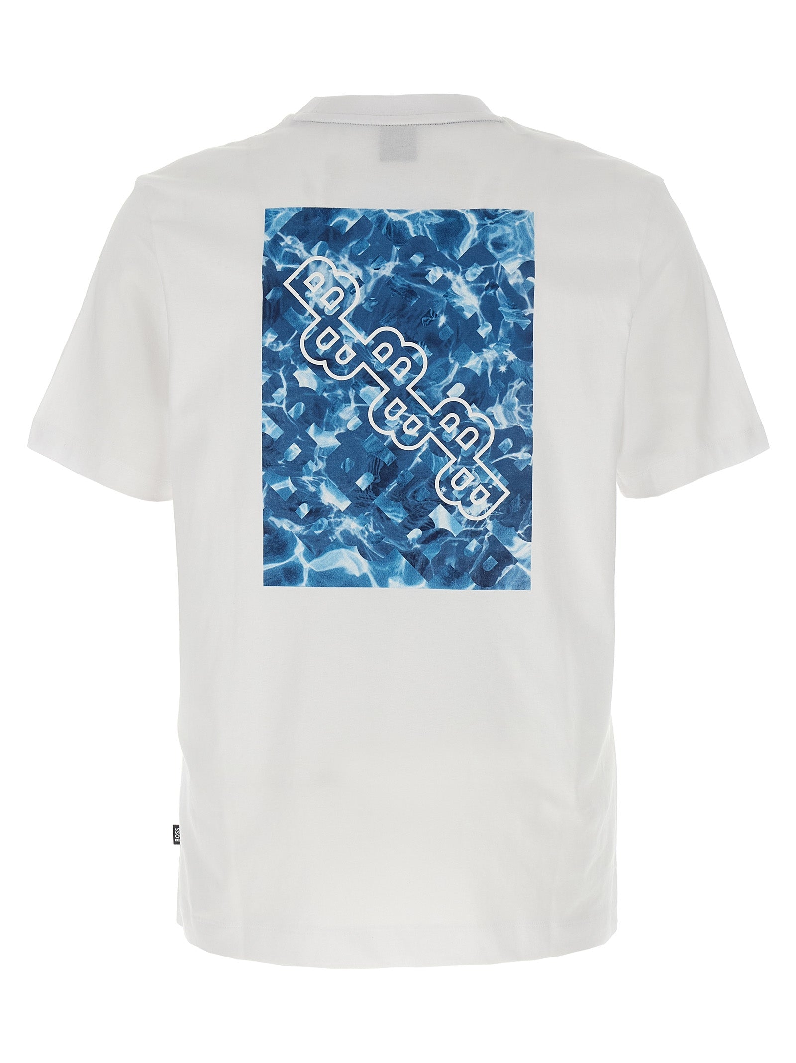 Hugo Boss White Cotton T-Shirt