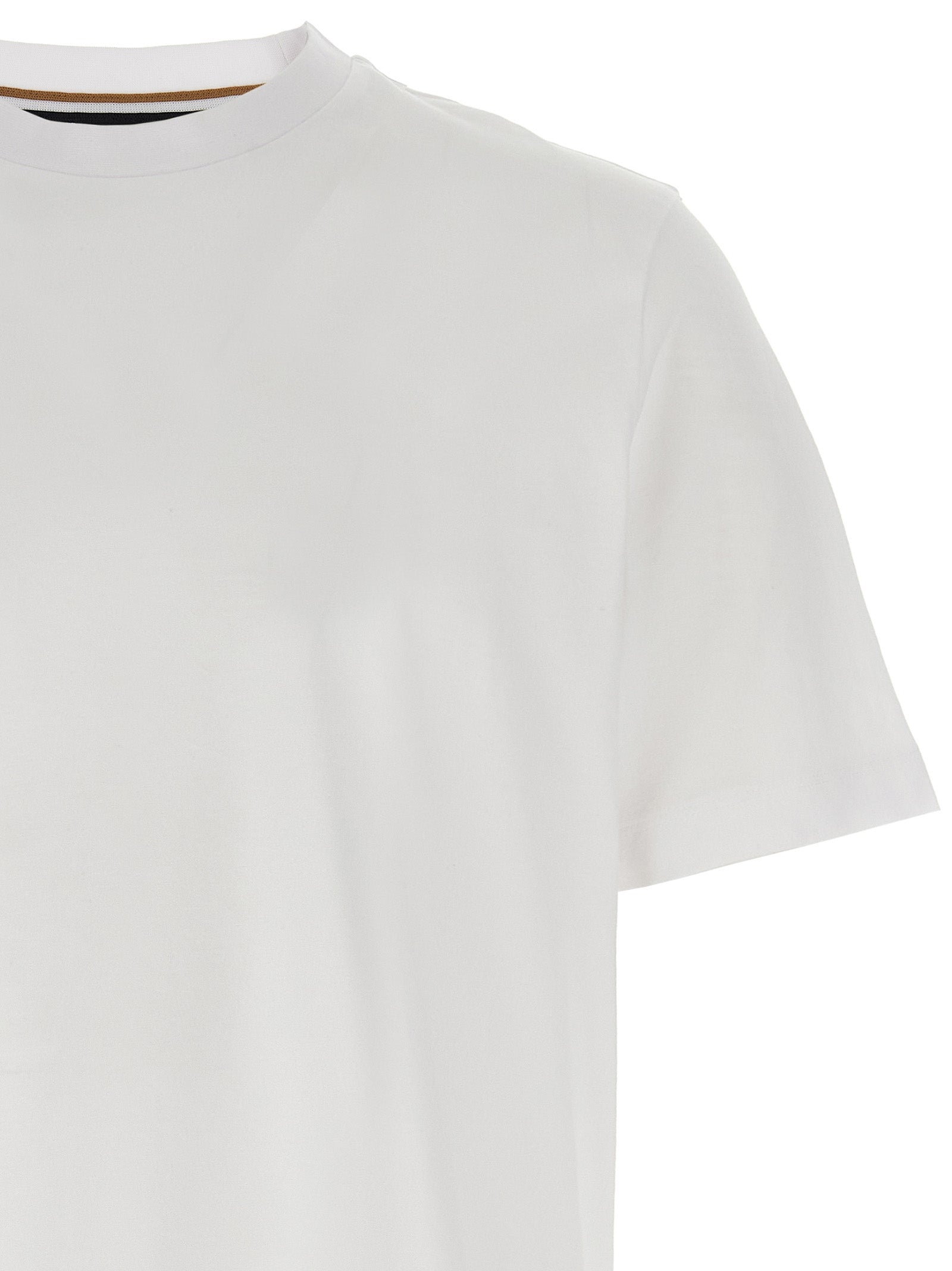 Hugo Boss White Cotton T-Shirt