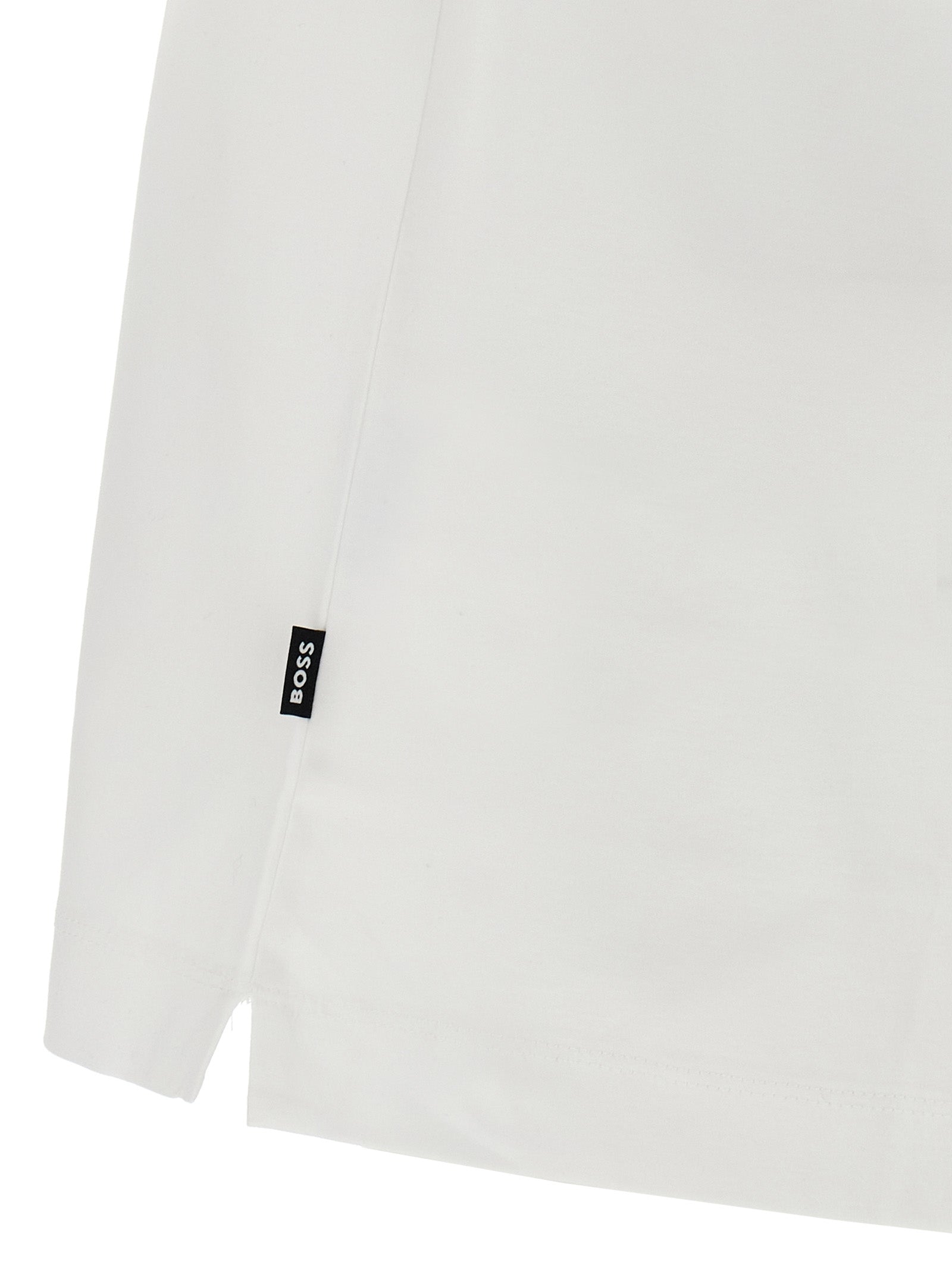 Hugo Boss White Cotton T-Shirt