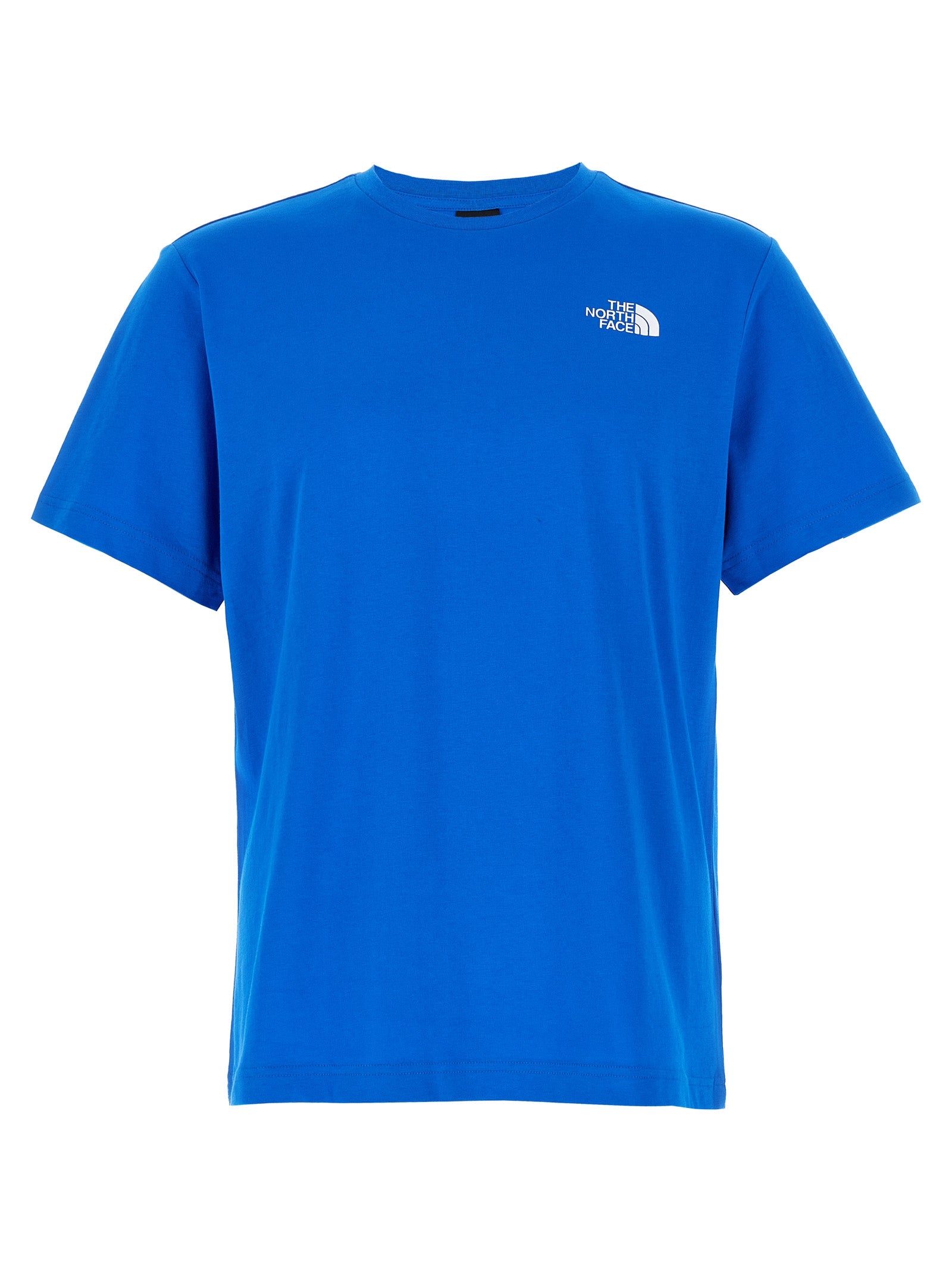 The North Face Blue Cotton T-Shirt