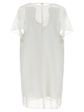 Khaite White Polyester Short Dress