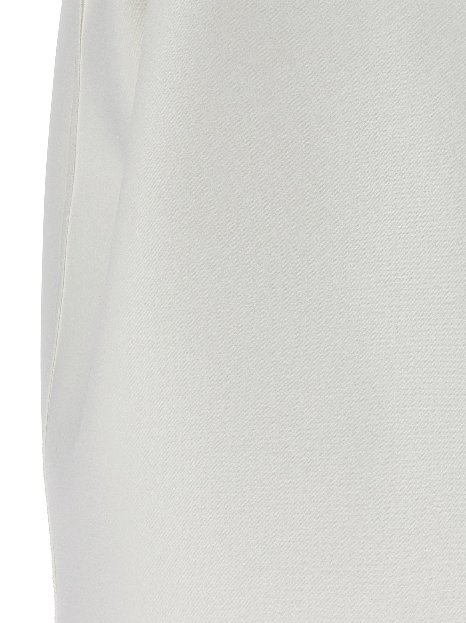 Khaite White Polyester Short Dress