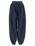 Valentino Garavani Blue Cotton Pants