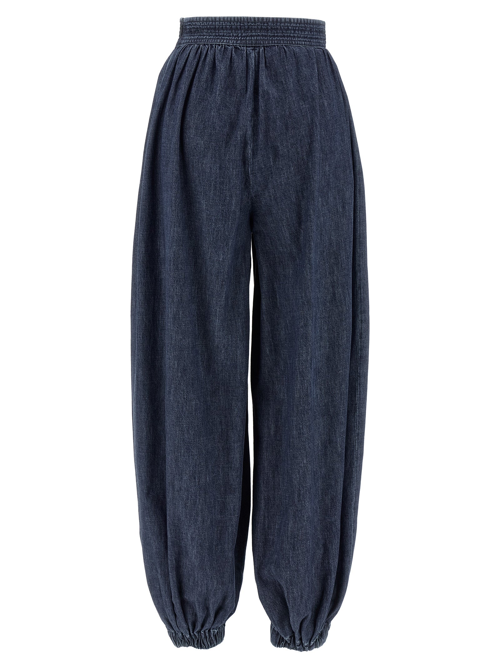 Valentino Garavani Blue Cotton Pants