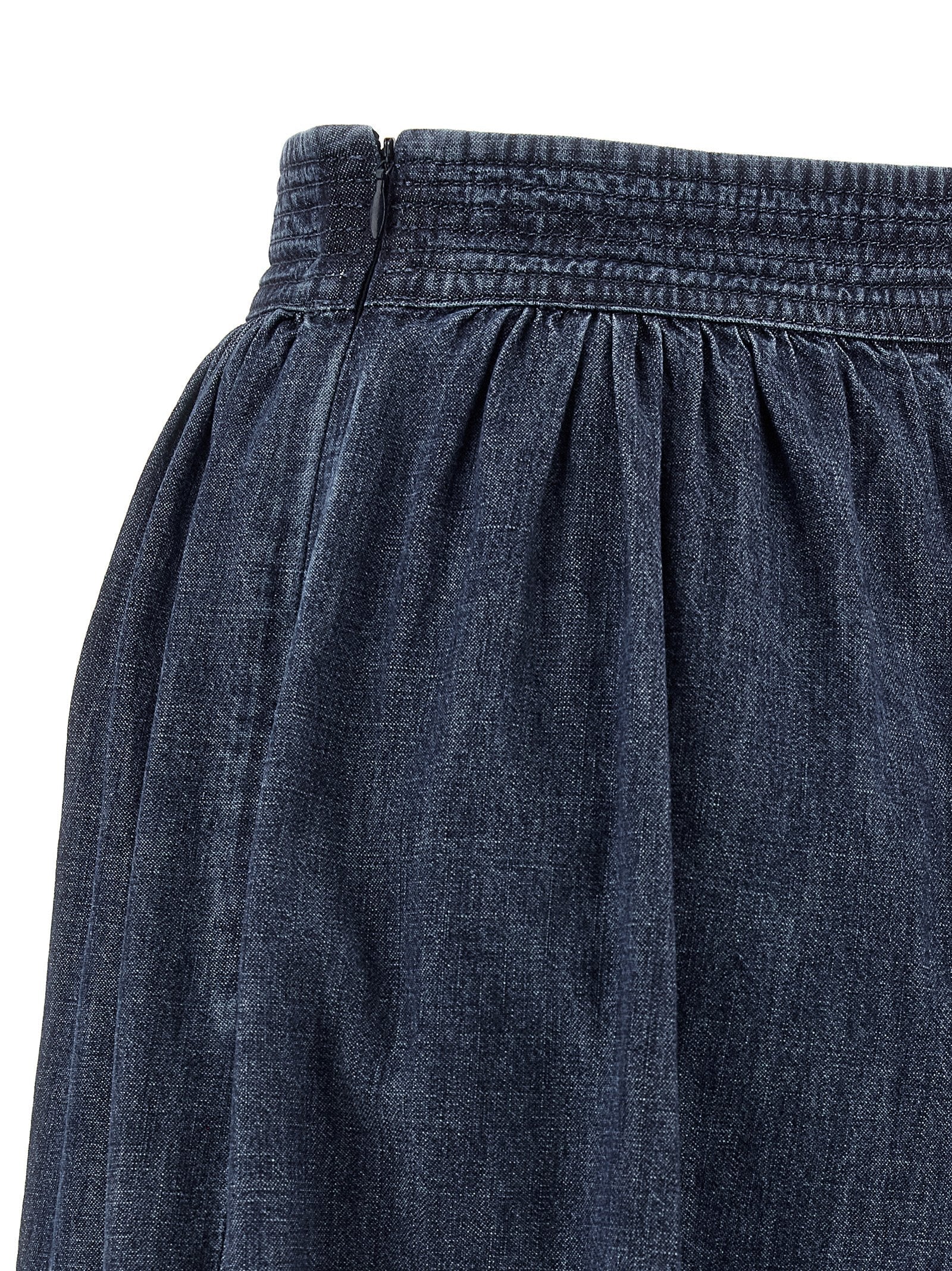 Valentino Garavani Blue Cotton Pants