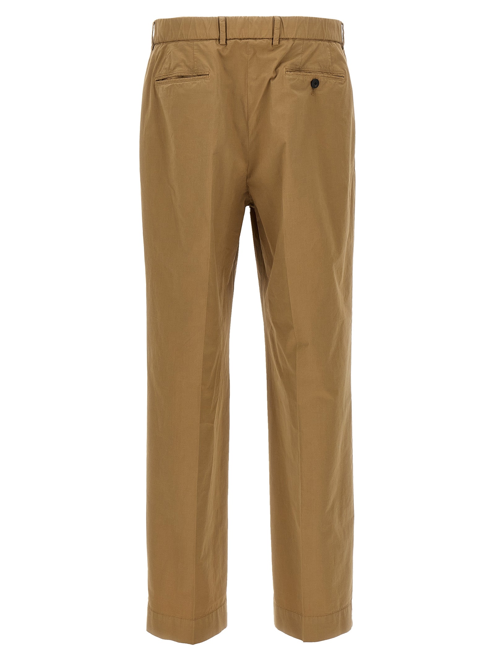 CELLAR DOOR Beige Cotton Casual Pants