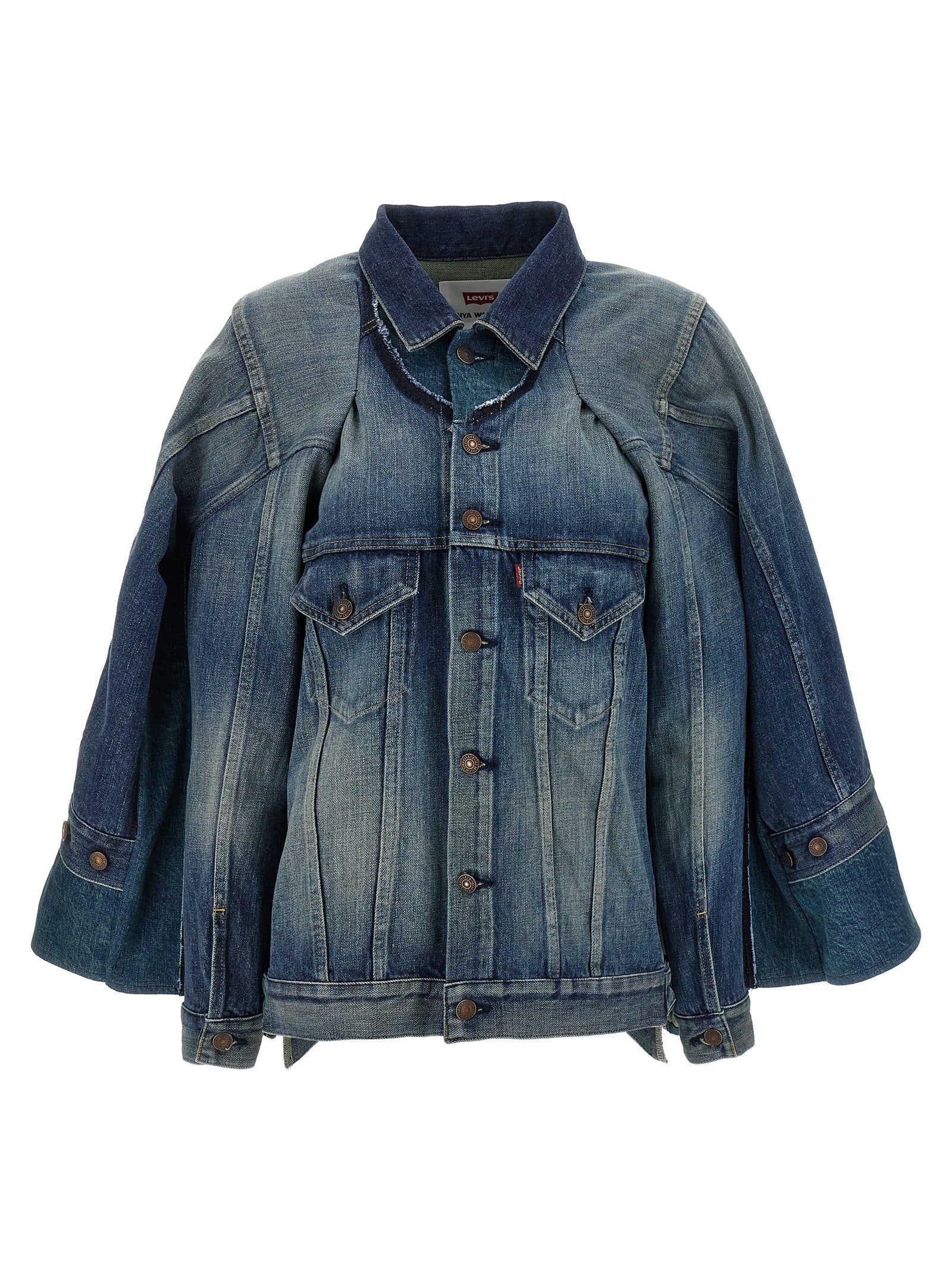 Junya Watanabe Blue Cotton Denim Jacket