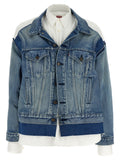 Junya Watanabe Multicolor Cotton Denim Jacket