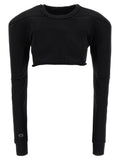 Rick Owens Black Cotton Cardigan