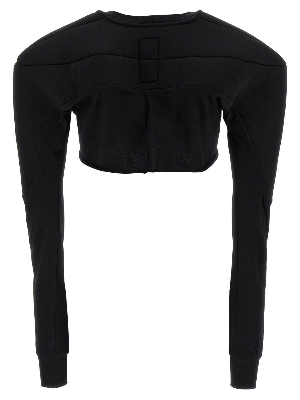 Rick Owens Black Cotton Cardigan