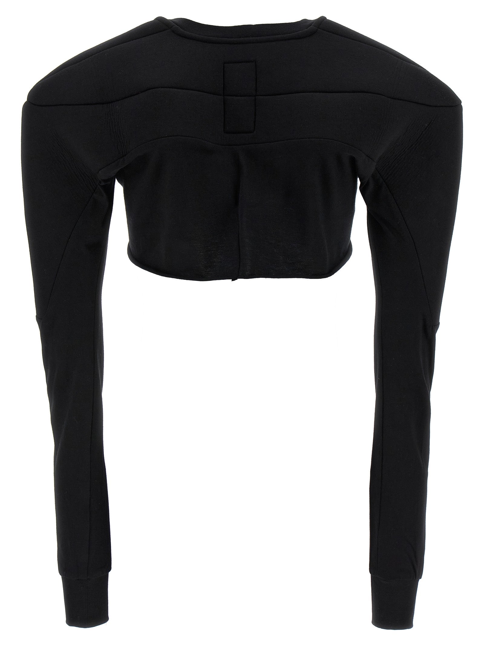Rick Owens Black Cotton Cardigan