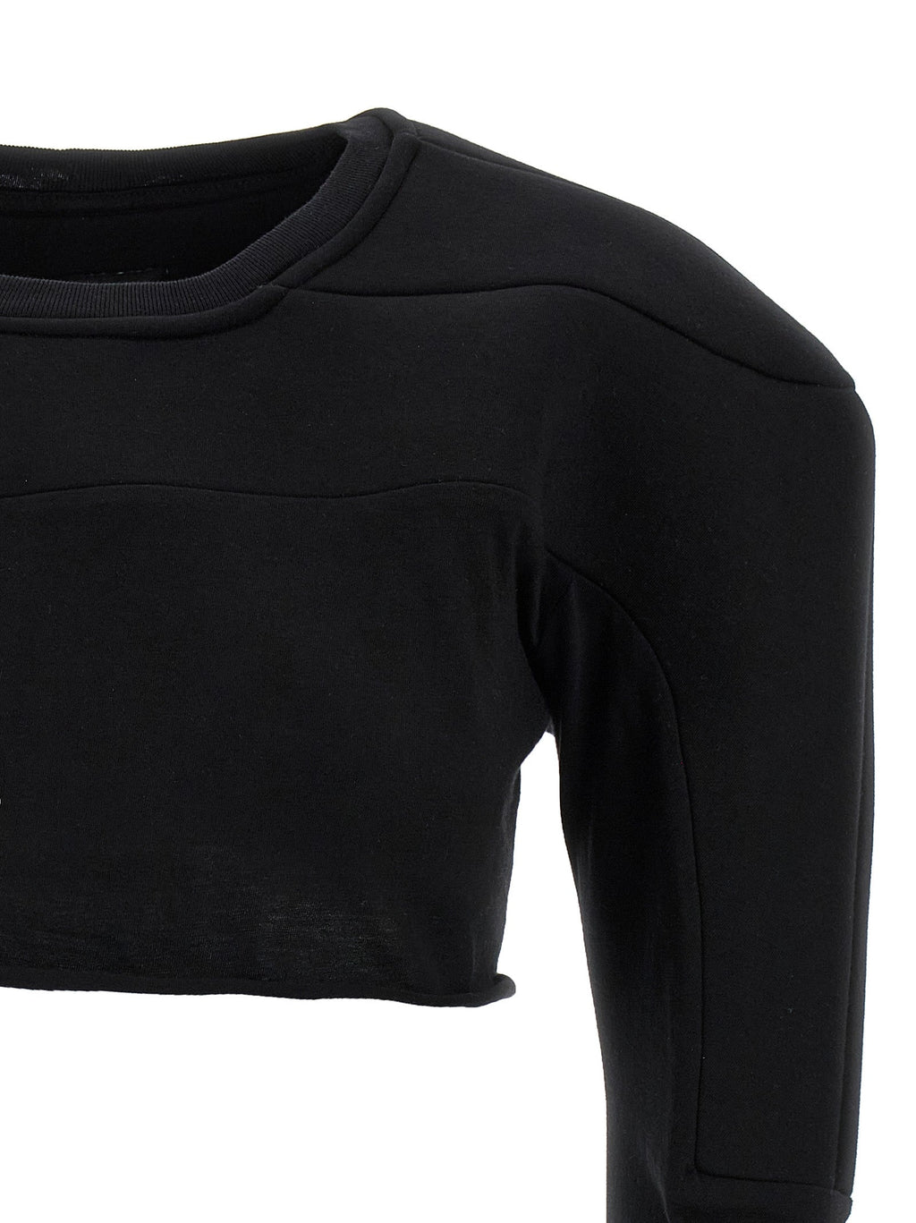 Rick Owens Black Cotton Cardigan