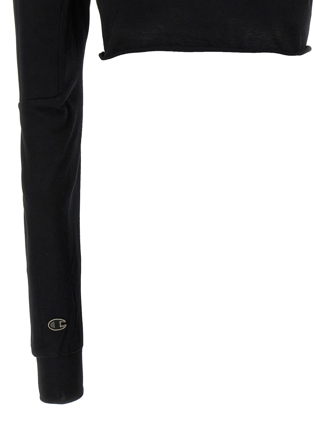 Rick Owens Black Cotton Cardigan