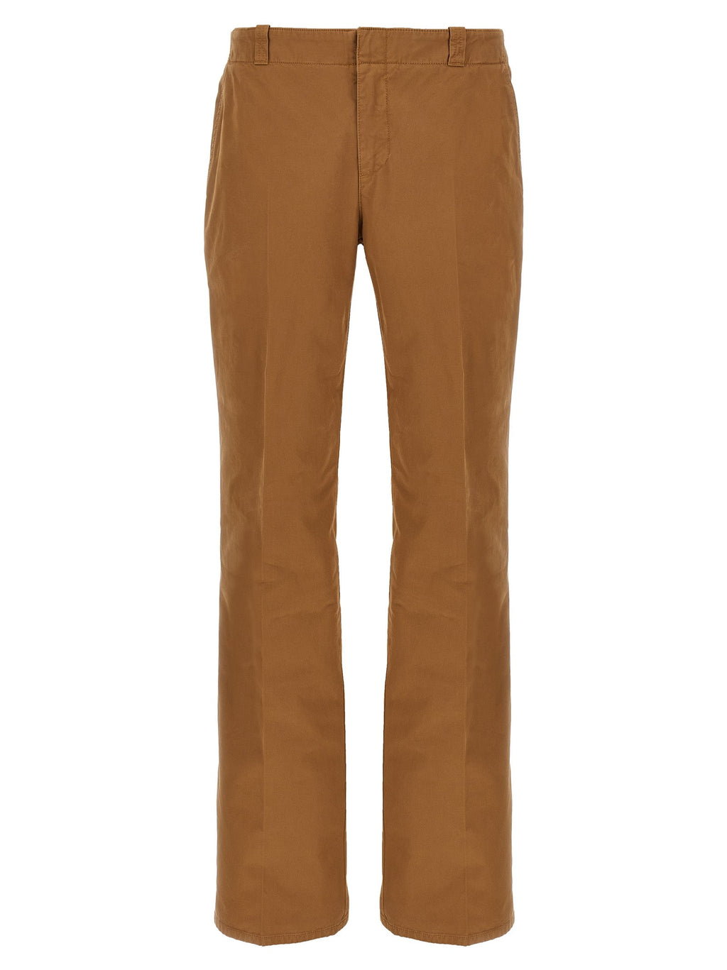 Alexander McQueen Brown Cotton Chino Pants
