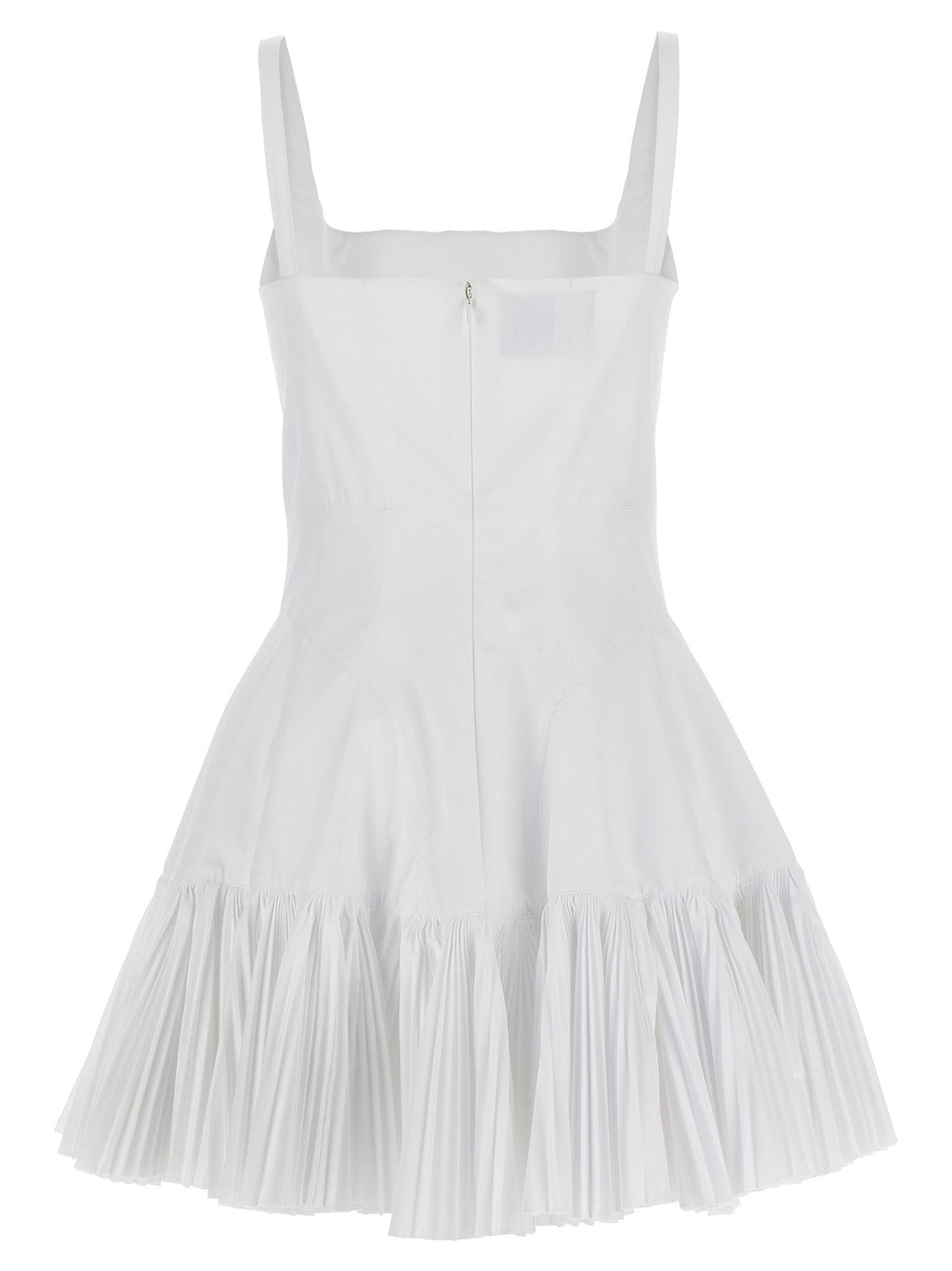 Giovanni Bedin White Polyester Short Dress