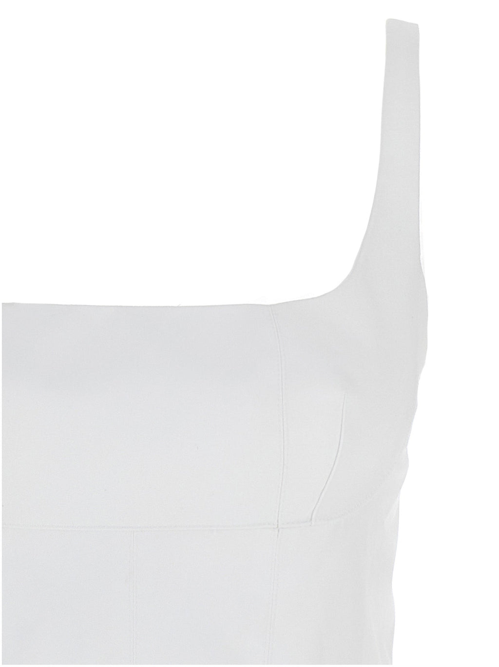Giovanni Bedin White Polyester Short Dress