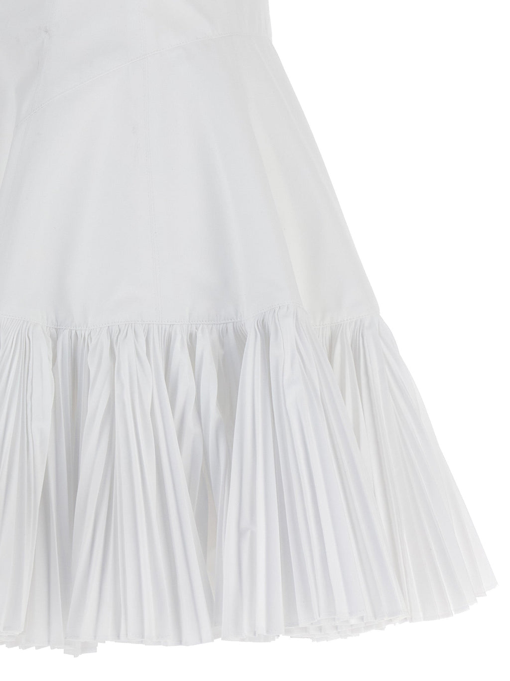 Giovanni Bedin White Polyester Short Dress