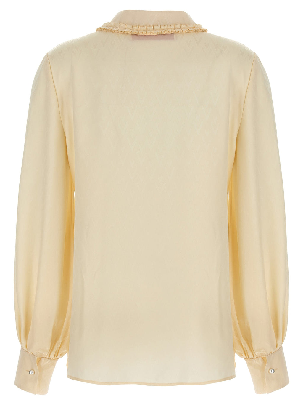 Valentino Garavani Beige Silk Blouse