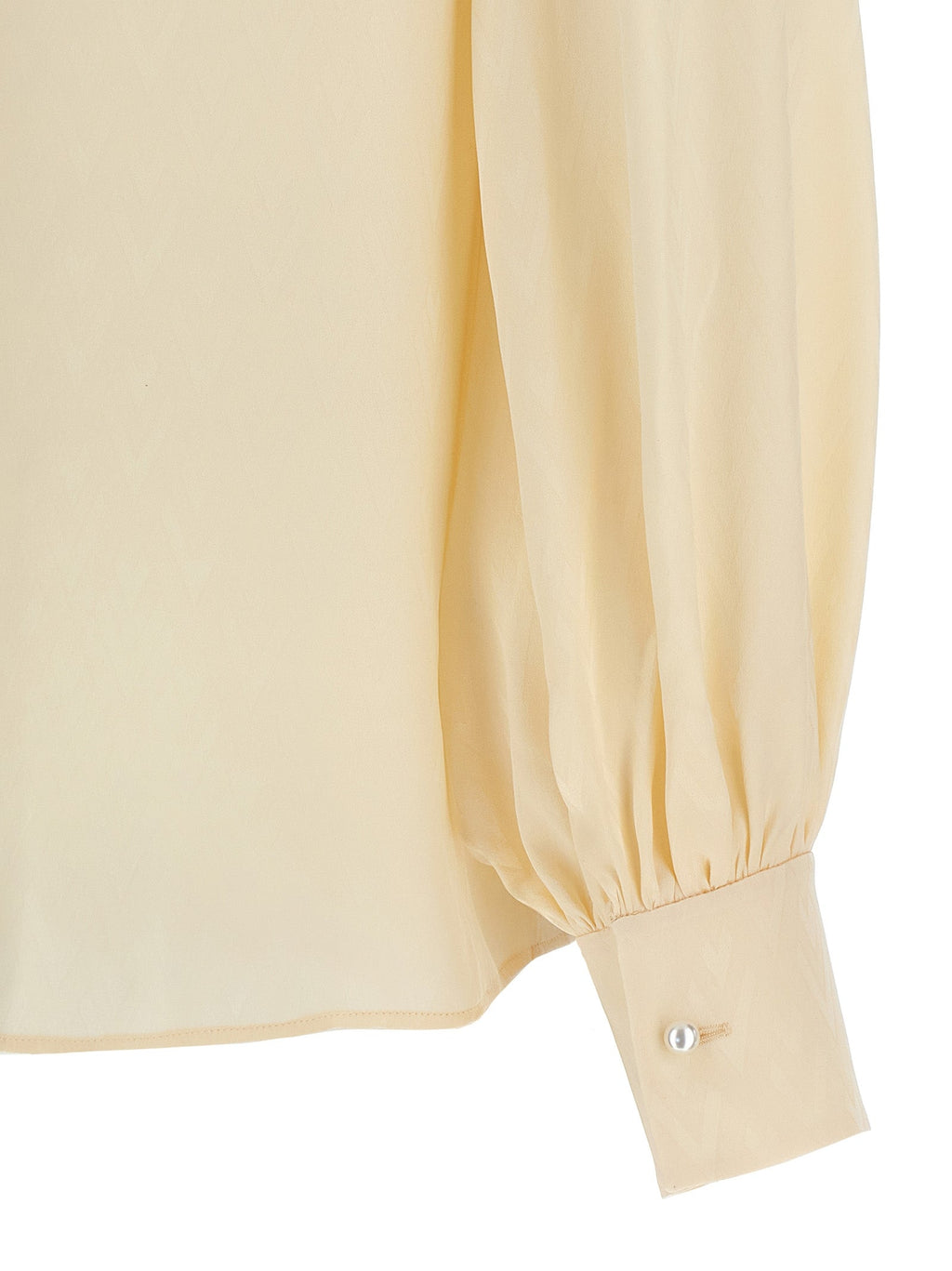 Valentino Garavani Beige Silk Blouse