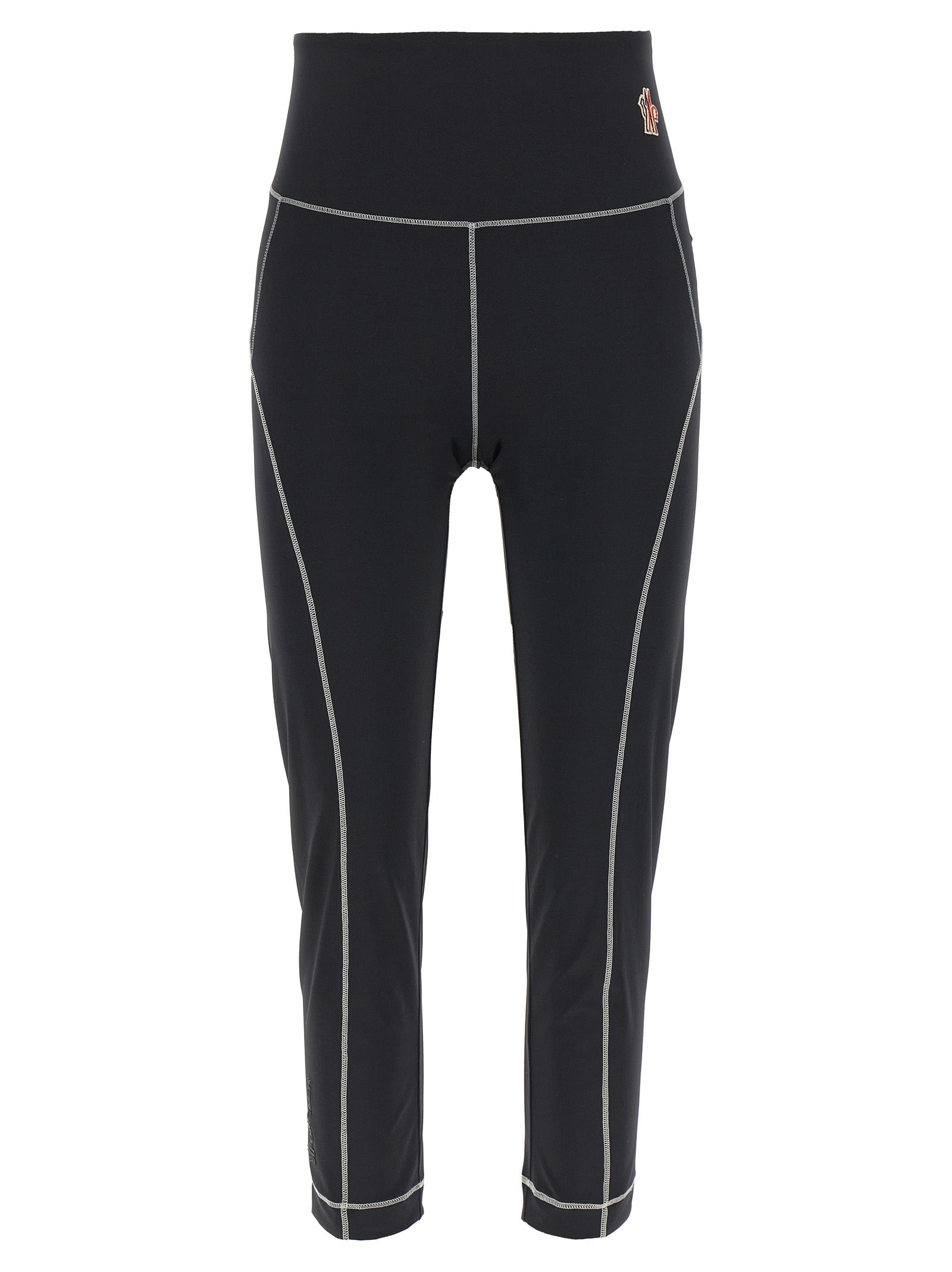 Moncler Grenoble Black Polyamide Leggings
