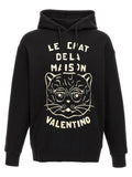 Valentino Garavani Black Cotton Sweatshirt