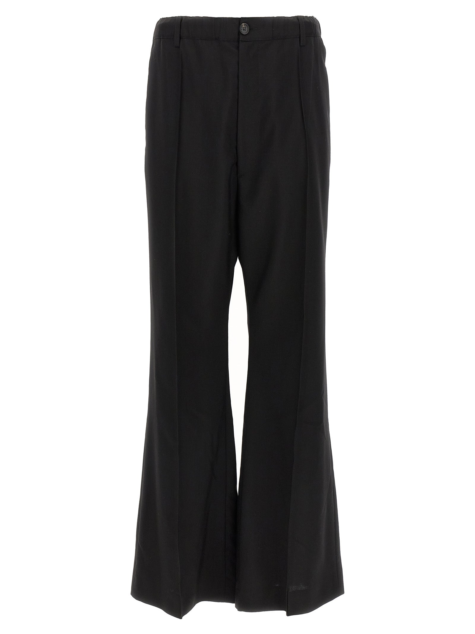 Marni Black Virgin Wool Casual Pants