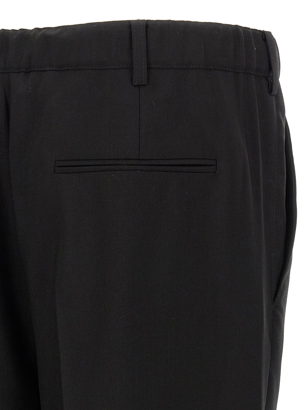 Marni Black Virgin Wool Casual Pants