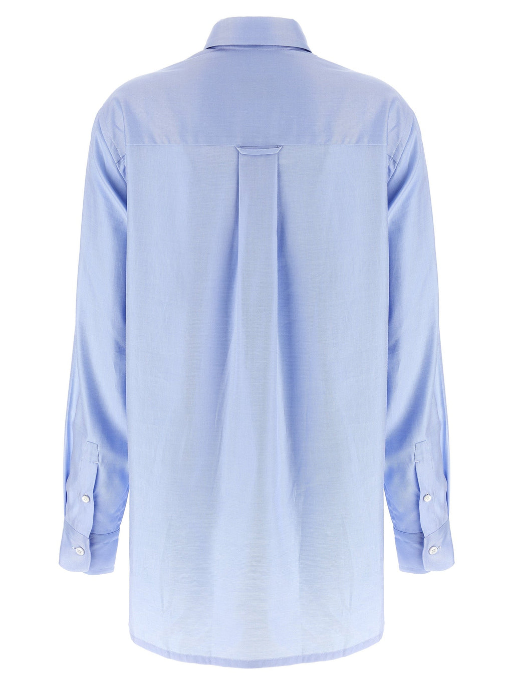 Brioni Blue Cotton Blouse