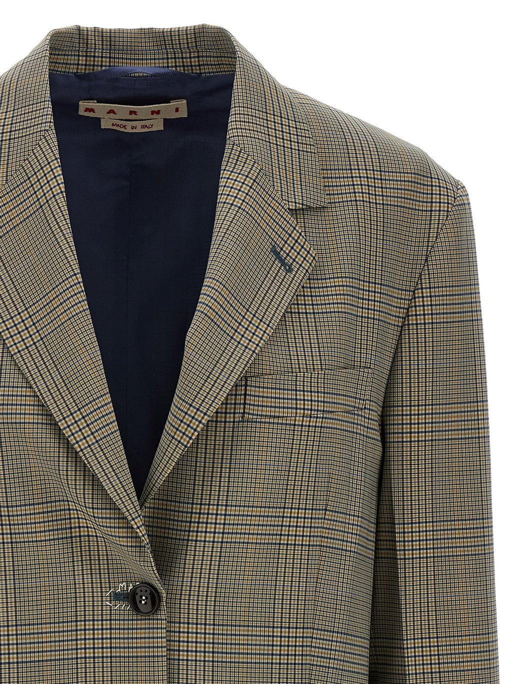 Marni Multicolor Polyester Blazer