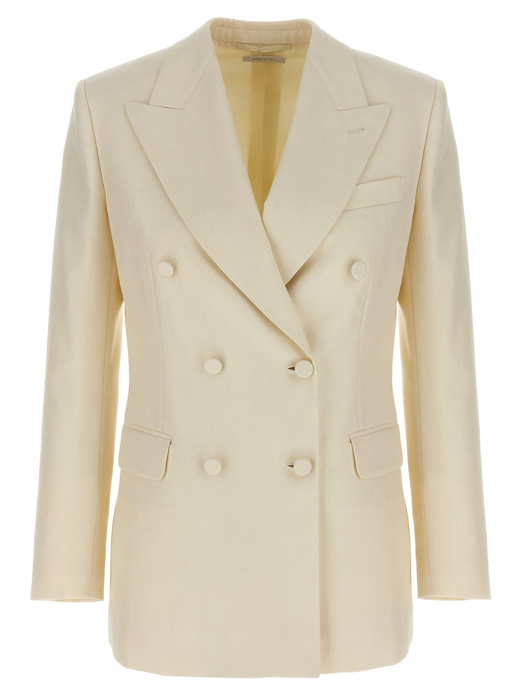 Brioni White Wool Blazer